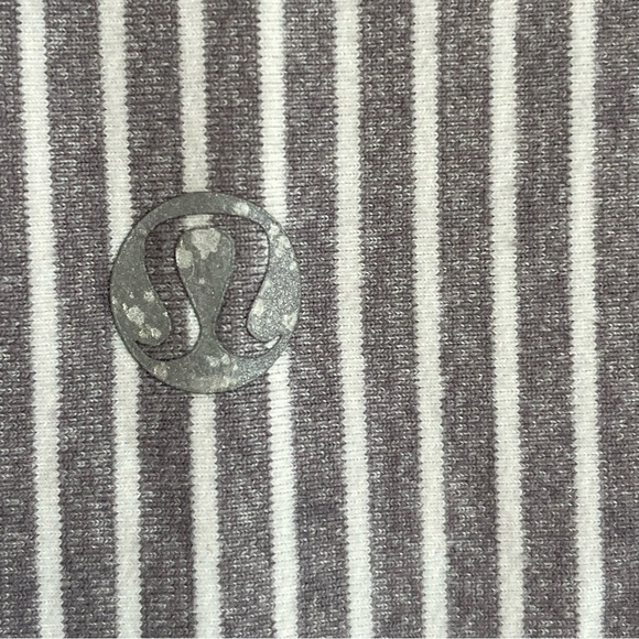 Lululemon First Base Racerback Striped Tank Top Estimated Size Medium - Picture 6 of 6